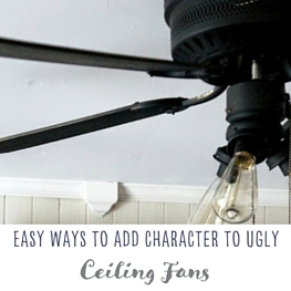 Easy Ceiling Fan Makeovers Our Storied Home