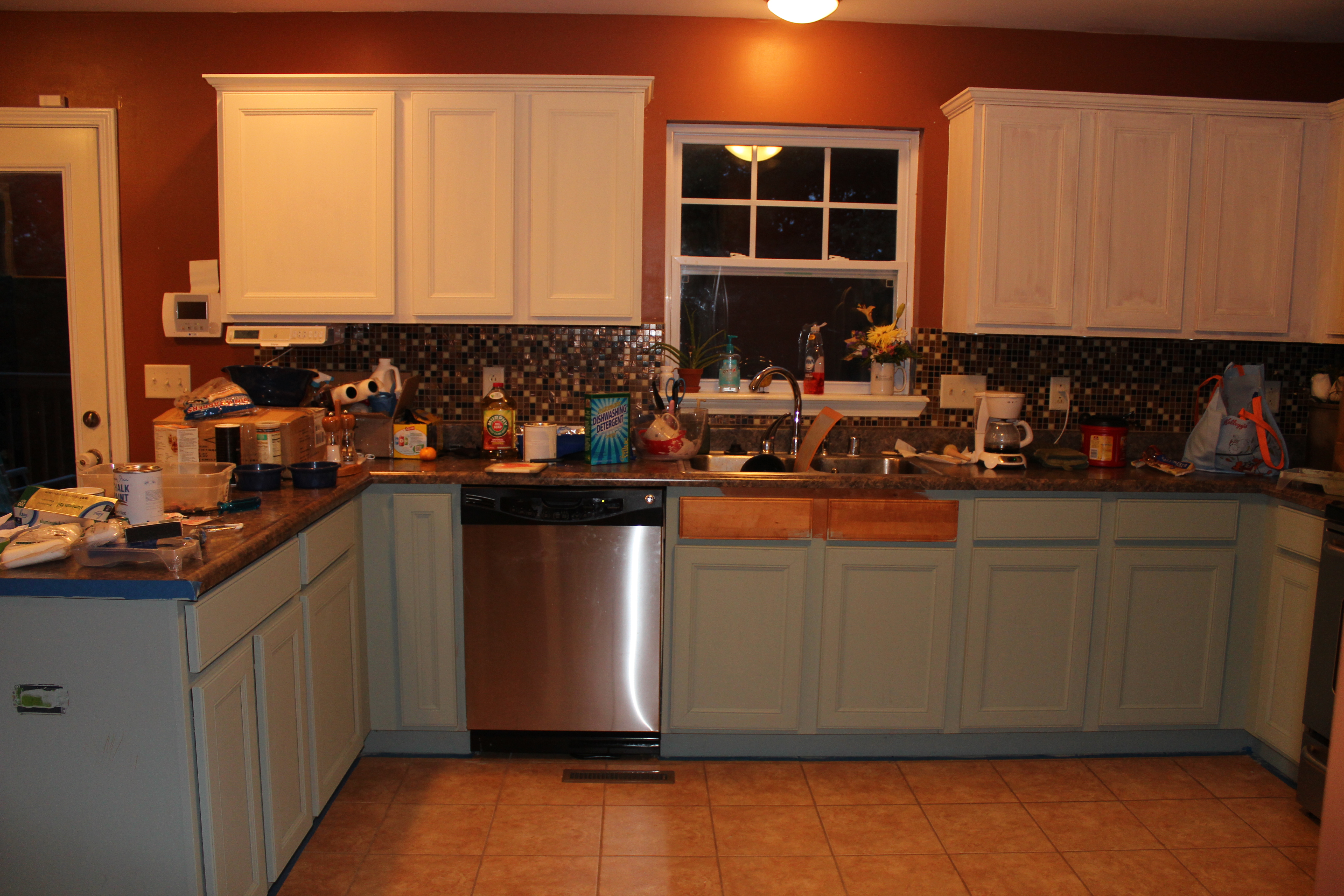 Chalk Painted Kitchen Cabinets Two Years Later Our Storied Home