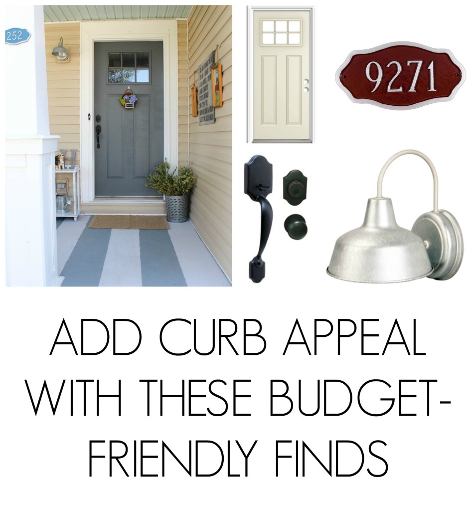 Add curb appeal with these budget friendly finds