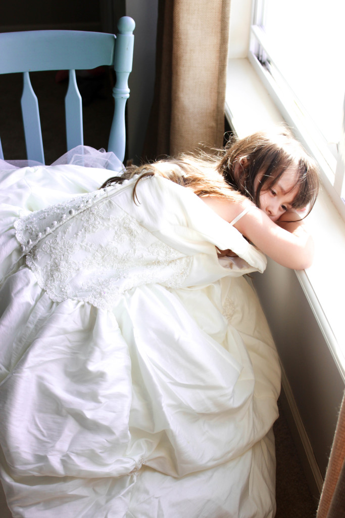 Let your daughter wear your wedding dress