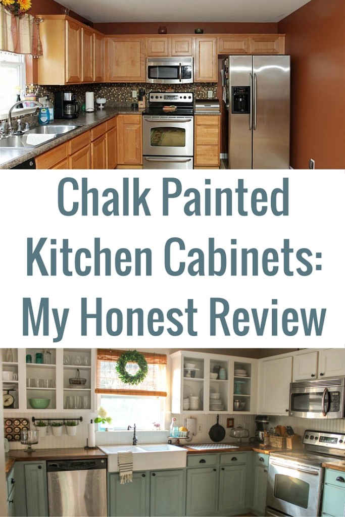 Chalk Painted Kitchen Cabinets 2 Years, How To Chalk Paint Cabinets
