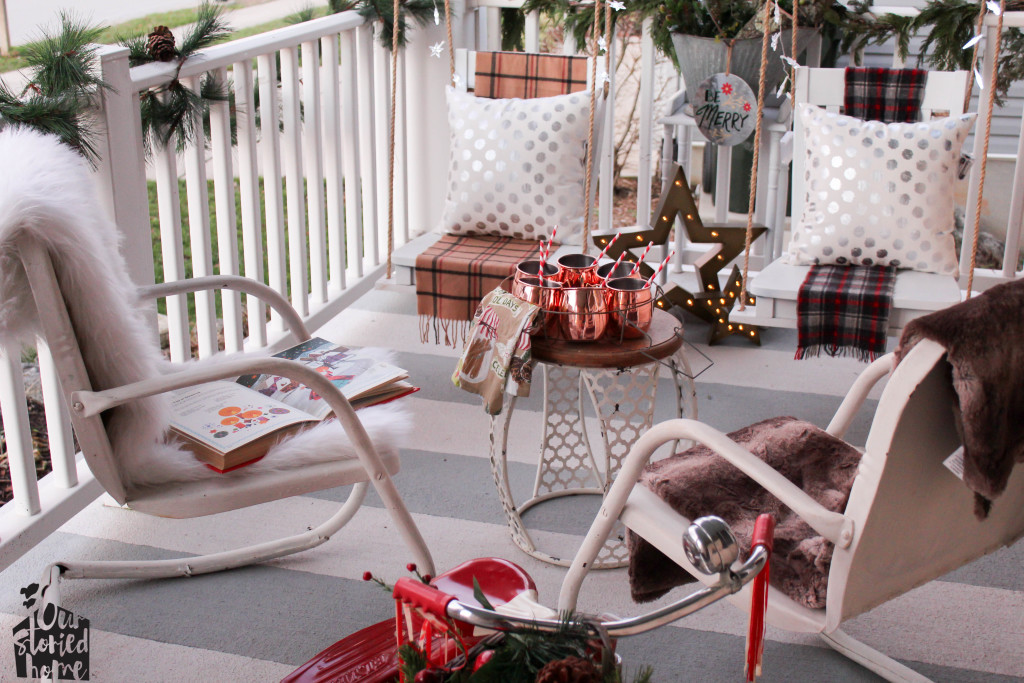 Our Storied Home's Christmas Porch