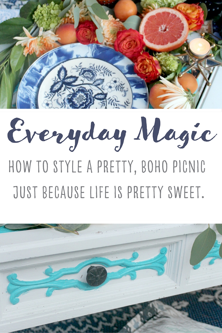 Everyday Magic --boho picnic
