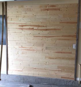 tongue and groove wall