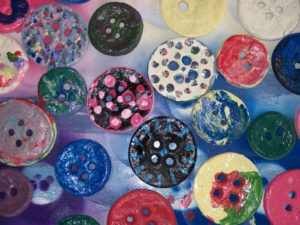 spray paint buttons