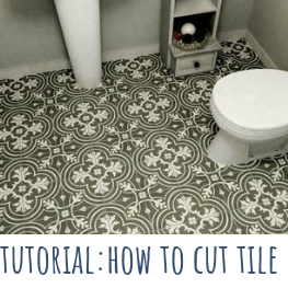 Install Tile Without A Scary Saw, How To Cut Bathroom Tiles By Hand